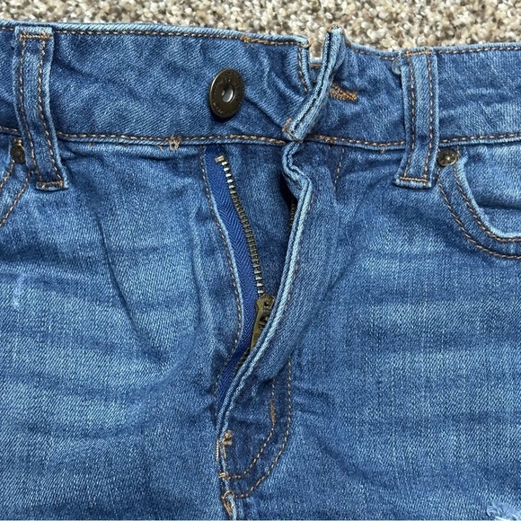 Wax Jean Blue Distressed Mini Skirt - Picture 6 of 13